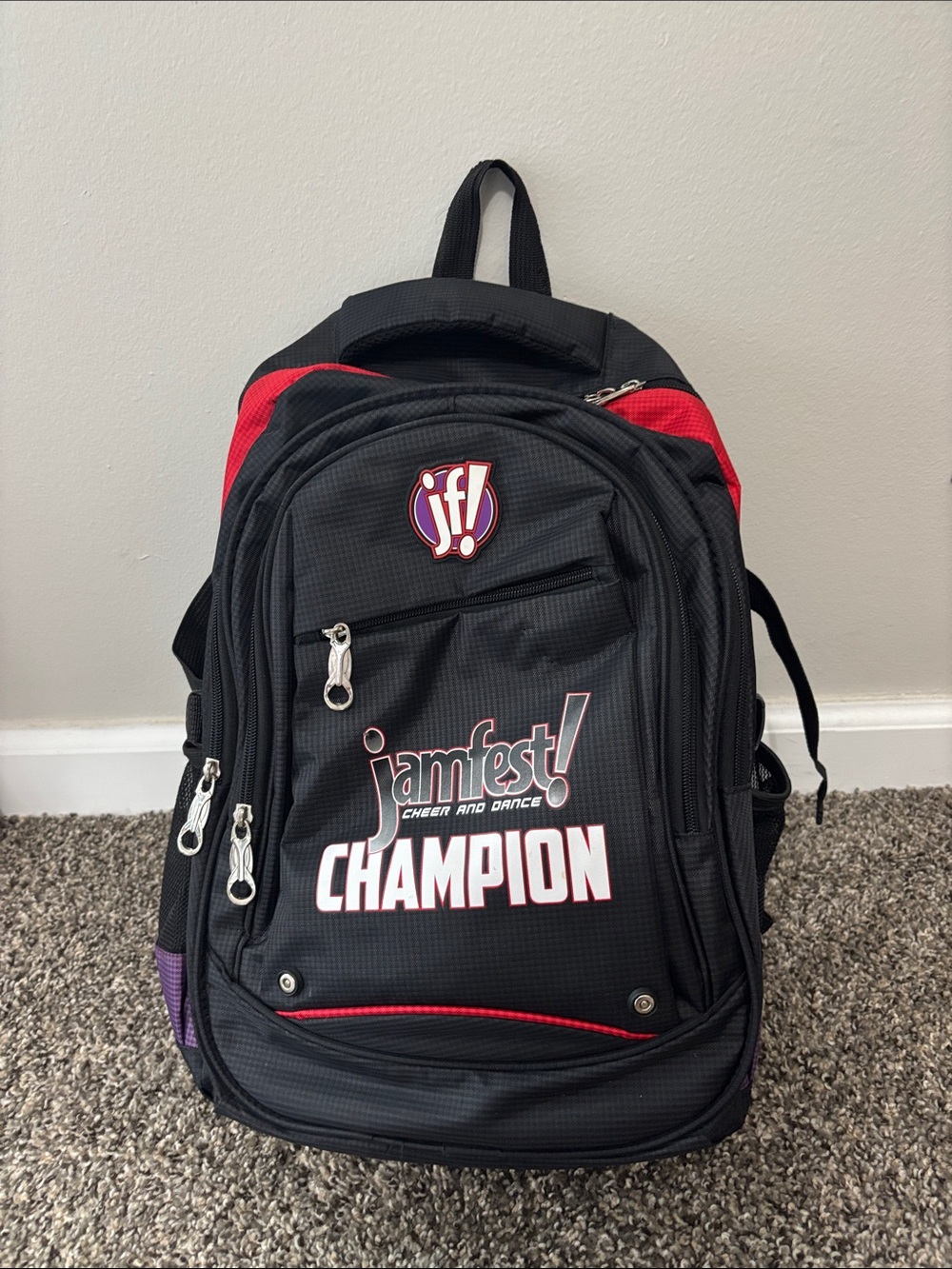 Jamfest! Supernationals Champion Cheerleading Backpack (price negotiable)